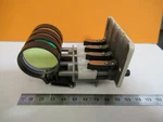 Leica Dmrb 505004 Filter Aseembly Set Microscope Part Pictured #P6-A-36. Fixed Price $219.00.