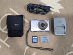 Canon Powershot SD1300 Ixus 105 12.1MP Ccd Digital Camera Silver Fully Working. Fixed Price $199.00.