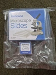 Amscope 50 Blank Microscope Slides + 100 22X22MM Square Cover Glass. Fixed Price $20.00.