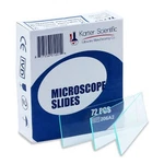 Microscope Slides, Ground Edges, Plain, 90 Corners, 3X1, Karter Scientific 20.... Fixed Price $14.20.
