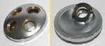 Four Position Mitutoyo Ultraplan FS-110 FS-60 Microscope Objective Turret. Fixed Price $420.00.