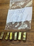 (qty New Mitutoyo V-anvil 201218 Carbide Tipped Spindle .0002" .004MM). Fixed Price $25.00.