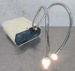 C194208 Fiber-lite A3200 High Intensity Illuminator, EEG2823-B Dual Light Guide. Fixed Price $100.00.