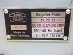 Carl Zeiss Microscope Light Power Source 39 25 33-9901 Free Shipping. Fixed Price $130.00.