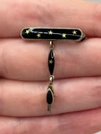 Vintage Carl Bucherer Sterling Silver Enamel Star Brooch Watch Holder Pin. Fixed Price $99.99.