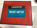 Lafayette 99-7080 Camera To Microscope Adapter With Case Display Item. Fixed Price $39.99.