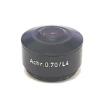 Leitz Wetzlar Achr. 0.70/L4 Microscope Condenser Top Lens Head. Fixed Price $127.49.