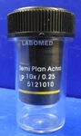 New Labomed 10X / 0.25 Lp Semi Plan Achro Objective Cxl Microscope Lens 5121010. Fixed Price $75.00.