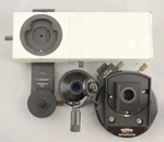 Olympus Polarizing Microscope U-cpa U-TP530 U-AN360P Condenser Nosepiece Bx. Fixed Price $3749.99.