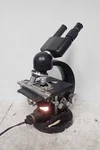 Beck Kassel Cbs 2 Binocular Microscope With Objectives 3X, 10X, 40X. Fixed Price $170.00.