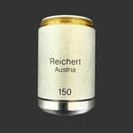 Vintage Reichert Austria Plan Apo 150X/0.95IK Objective Microscope Lens. Fixed Price $450.00.