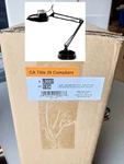 Ledu L9087 Lighted Task Lamp Magnifier Full Spectrum Base & Articulating Arm. Fixed Price $95.00.