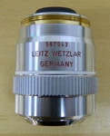 Leitz Wetzlar 150X Pl Apo Microscope Objective. Fixed Price $849.00.