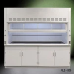 Fisher American 8' Chemical Fume Hood W/ Storage Cabinets E1-250. Fixed Price $12935.00.