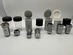 Leitz Wetzlar Microscope Objectives Lot 7 10X 40X 100X Oil Germany Lab Lens. Fixed Price $199.99.