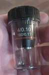 Achromatic Microscope Objective 4X Lens 20.2MM Interface Thread Standard Rms. Fixed Price $29.98.