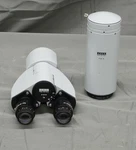 Zeiss 47 30 16 Binocular Head + 56 38 Collimator (R7). Fixed Price $120.00.