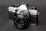 Praktica PM3 35MM Slr Camera With Carl Zeiss Jena 50MM F/2.8 Lens. Fixed Price $89.99.