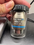 Nikon Microscope Objective Plan Apo Vc 60X 1.40 Oil Cfi Eclipse /0.17 Dic. Fixed Price $2000.00.