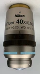 Nikon Fluor 40X 0.90 /0.11-0.23 Wd 0.3 Dic M/N2 Microscope Objective. Fixed Price $1395.00.