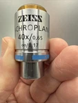 Zeiss Microscope Objective Achroplan 40X/0.65 ,440050-03. Fixed Price $135.00.
