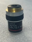 Leica E2 Plan Microscope Objective 13494020 - 4X/0.1 160/0.17. Fixed Price $49.99.