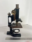 Vintage Brass Bausch And Lomb Microscope 1915 Saint Lukes Hospital System Usa. Fixed Price $584.99.