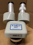 Meiji EMT-1 Stereo Binocular Microscope 1X-2X With W10X Eyepieces. Fixed Price $299.00.
