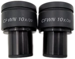 Nikon Cfwn 10X/20 Eyepiece Ocular Lens Pair For Microscope. Fixed Price $49.99.