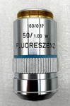 Leitz Wetzlar Fluoreszenz 160/0.17 50X/1.00 Microscope Objective Lens 519802. Fixed Price $1039.96.