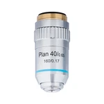 Amscope 40X Plan Achromatic Objective Lens With Knurled Ring. Fixed Price $61.99.
