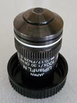 Olympus Uplanfl 100X/1.30 /0.17/FN 26.5 Oil Iris Microscope Objective. Fixed Price $1199.00.