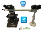 Nikon LABOPHOT-2 Microscope + Dual Head Teaching Tested! 4 Objectives. Fixed Price $850.00.