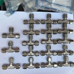 Lot Qty 24 Swagelok 1/4" Stainless 316SS S.s Steel Fitting SS-400-3. Fixed Price $365.00.