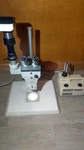 Zeiss Stemi Sr Stereo Zoom Microscope W/olympus Camera And Schott Illuminator. Fixed Price $650.00.