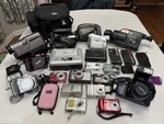 Huge Lot Of Cameras Digital Camcorders Canon Sony Olympus Fujifilm Kodak. Fixed Price $74.99.