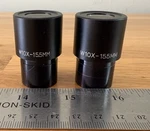 Pair Of W10X-15.5 Mm Eyepieces -- Pointer + Reticle Made Japan. Fixed Price $60.00.