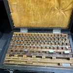 Precision Gage Set 52 Pieces In Box..some Weber And Mitutoyo. Fixed Price $299.00.