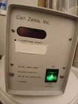 Carl Zeiss Power Supply And Lamp Housing For Gray Line Fluorescence Microscope. Fixed Price $300.00.