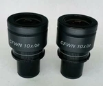 Pair Of Nikon Cfwn 10X/20 Widefield Microscope Eyepieces 23MM Labophot Optiphot. Fixed Price $74.77.