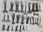 Assorted Lot Of 119 Various Brand & Size Medical Surgical Instruments, S.s. Fixed Price $800.00.