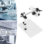 Stereo Microscope Boom Stand Heavy Duty 76MM Ring 360?? Rotation Focusing Holder. Fixed Price $89.04.
