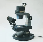Gia Mark V Gemological Microscope American Optical Ao Stereo Zoom W Darkfield. Fixed Price $1399.99.