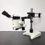 Leica Stereo Microscope MZ16 With Tilting Ergo Head & Boomstand. Fixed Price $8995.00.