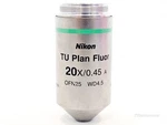 Nikon Tu Plan Fluor 20X/0.45 Epi OFN25 WD4.5 Microscope Objective. Fixed Price $530.60.