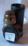 Antique Brass Carl Zeiss 4MM Objective Microscope Apert. 0.95 Tubus 160MM. Fixed Price $79.00.