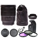 Sony Vario-tessar T* Fe 16-35MM F/4 Za Oss Lens SEL1635Z + Deluxe Accessory Kit. Fixed Price $699.95.