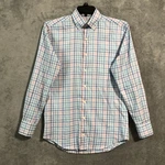 Peter Millar Mens Shirt Small Harden Crown Lite Cotton Stretch Check Classic. Fixed Price $28.02.