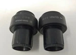 Pair Of Carl Zeiss W-pl 10X/23 Microscope Eyepieces Reticle. Fixed Price $299.99.