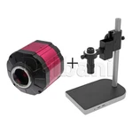 New Digital Microscope Camera Body With Stand Lens 2MP Pink C-mount Vga. Fixed Price $122.50.